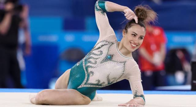 Olimpiadi, medaglia d’argento per Vanessa Ferrari nella ginnastica artistica