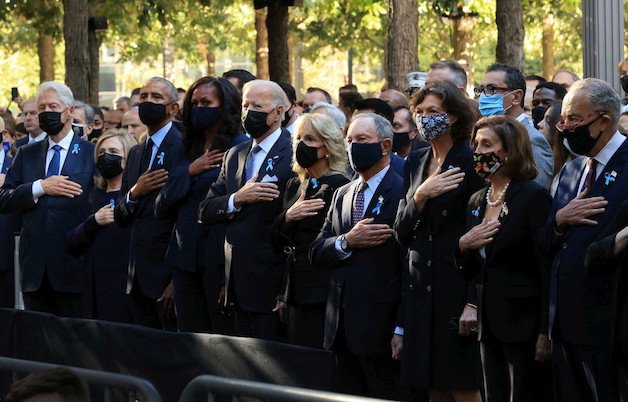 New York, al via la cerimonia a Ground zero con il presidente Joe Biden in memoria dei caduti delle Torri Gemelle