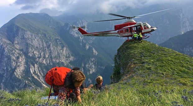 Terminillo (Rieti), un escursionista ferito è stato soccorso sul versante del monte Elefante