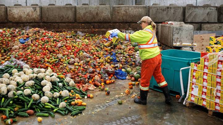 L’allarme di Coldiretti: Ogni anno nel mondo si butta quasi un miliardo di tonnellate di cibo