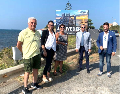 Inaugurata la nuova cartellonistica turistica di Santa Marinella