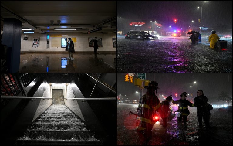 Usa, emergenza allagamenti a New York: stato di emergenza nel New Jersey