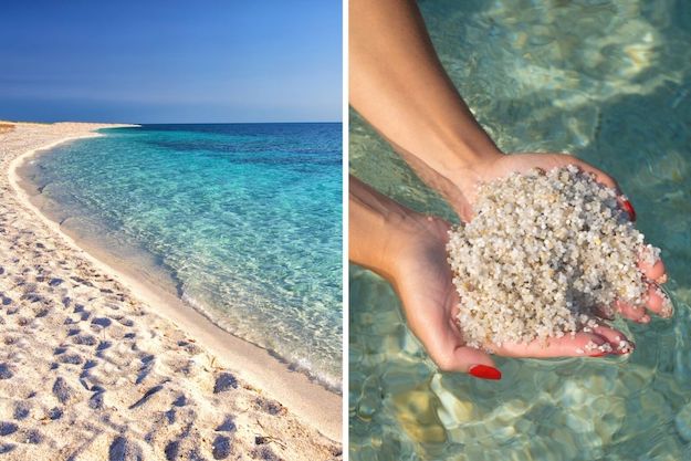 Oristano, regala la sabbia dalla spiaggia di “Is Arutas” ma è rubata