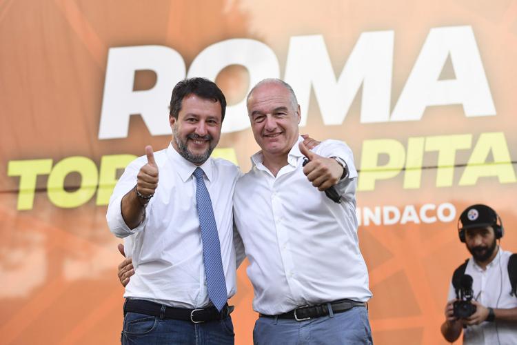 Comunali a Roma, Salvini ostenta sicurezza: “Michetti andrà al ballottaggio con 10 punti di vantaggio”