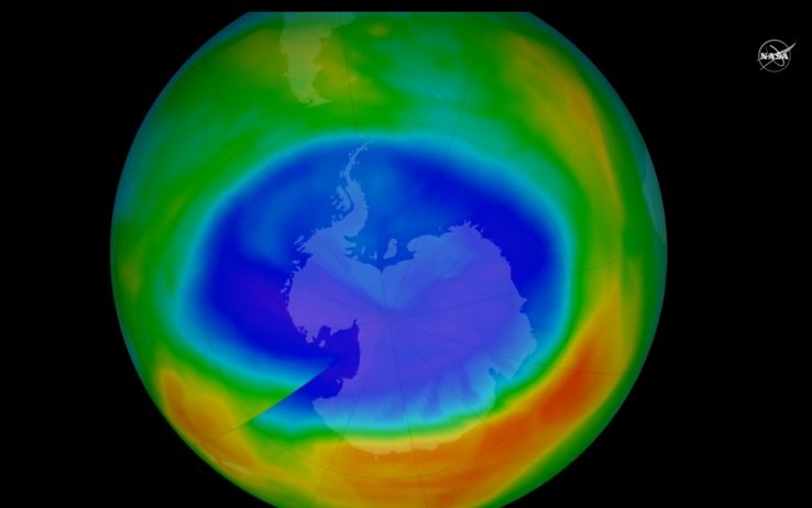 Il buco nello strato di ozono sopra il Polo Sud è più vasto dell’Antartide