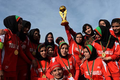 Fugge in Pakistan la nazionale afghana femminile juniores di calcio