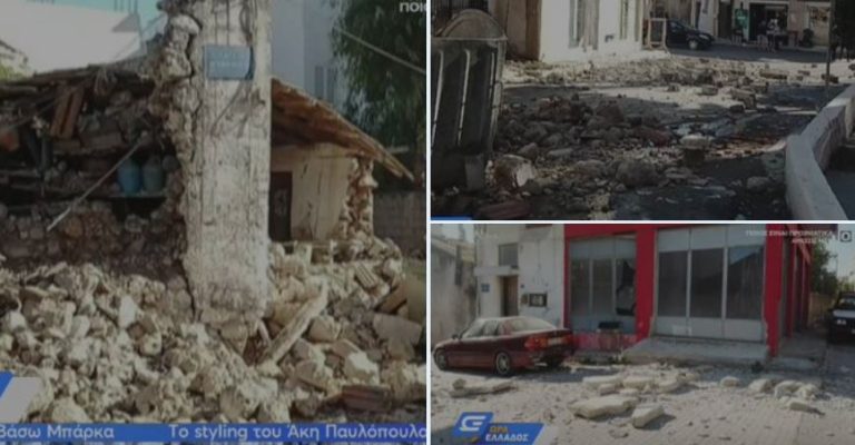 Creta, migliaia di sfollati dopo il terremoto di due giorni fa