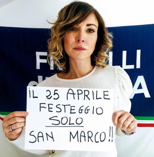 Elezioni a Roma, è Rachele Mussolini (nipote del Duce) la più eletta a Roma: “La foto sul 25 aprile? Chiedo scusa”