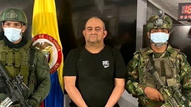 Colombia: Il narcotrafficante Dairo Antonio Usuga conosciuto come ‘Otoniel’, verrà estradato negli Stati Uniti 