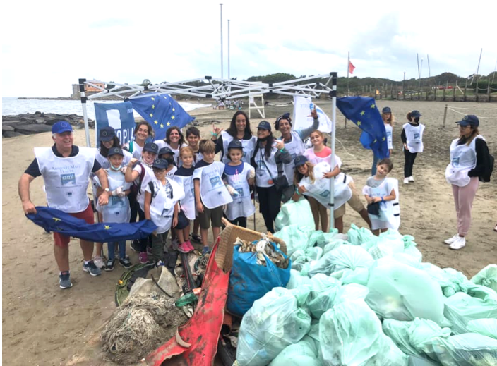 A Ladispoli e Marina di San Nicola la campagna europea BeachCleanup