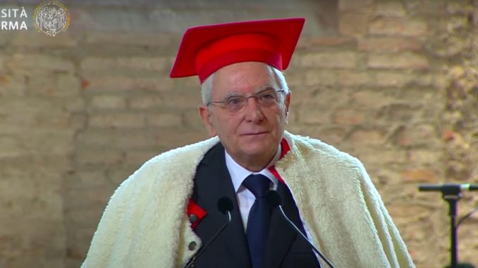 Parma, Laurea ad honorem per il presidente Mattarella