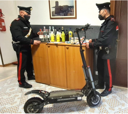 Scoperto dai Carabinieri il bazar della ricettazione