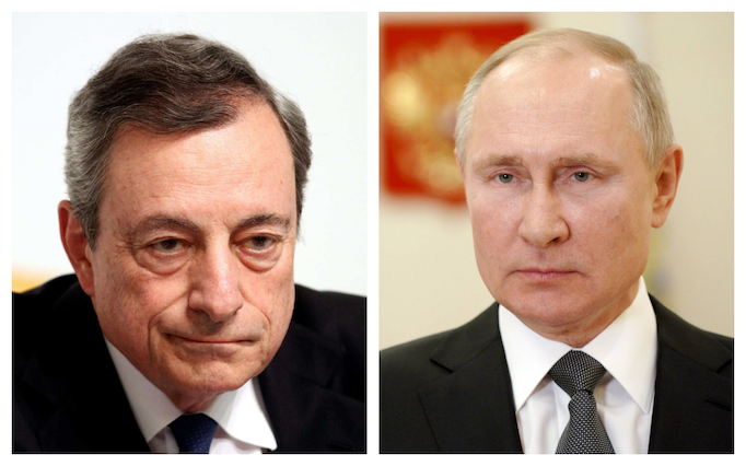 Afghanistan, telefonata tra il premier Draghi e Putin sui lavori del prossimo G20