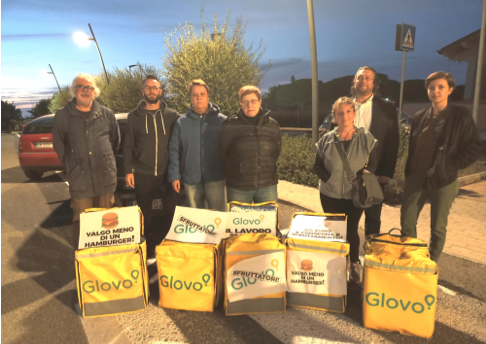 Glovo, PD: “Inaccettabile sfruttamento dei riders”