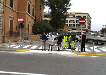 Civitavecchia, inaugurato l’accesso al corso da piazzale Fratelli Feoli