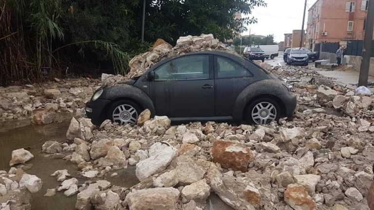 Siracusa, allagamenti e disagi in città per un violento nubifragio