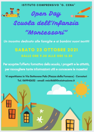 Open Day, la Scuola Montessori apre le porte alle famiglie