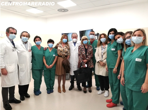 Al reparto di endoscopia dell’Ospedale San Paolo, presentato l’Olympus Oip- 1