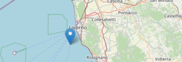 Toscana, forte scossa di terremoto a largo di Livorno: il sindaco ordina la chiusura delle scuole