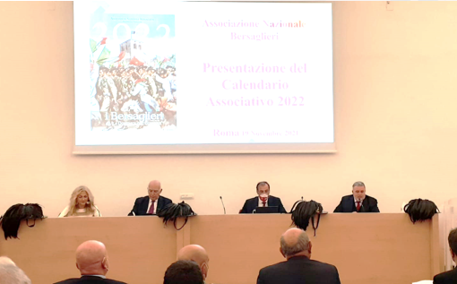 Associazione Nazionale Bersaglieri, presentato il Calendario Associativo 2022