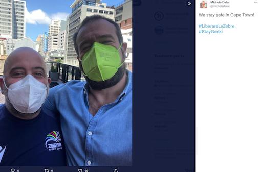 Covid, parla il rugbista Michele Dalai “Abbiamo appena avuto l’ok e partiremo domattina dal Sudafrica” dopo lo stop al rientro in Italia per la variante sudafricana Omicron”