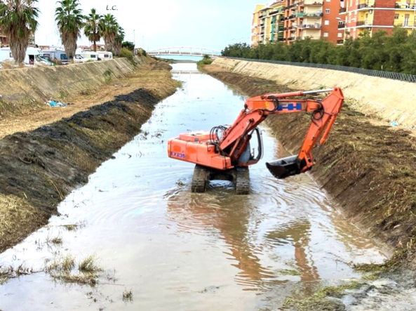 Proseguono i lavori di pulizia e manutenzione dei corsi d’acqua