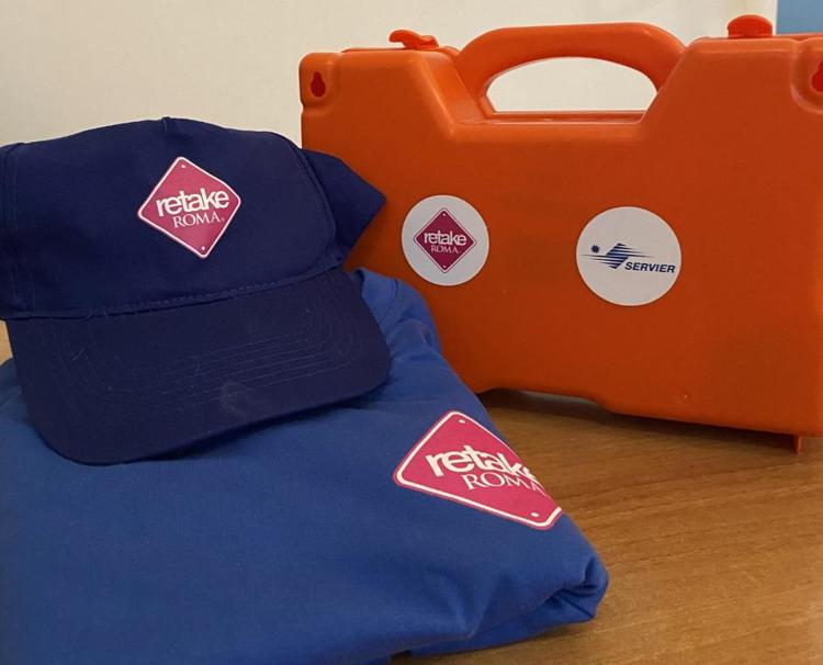 Roma, da domani i gruppi di quartiere “Retake” saranno più protetti con il nuovo kit di pronto soccorso