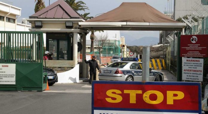 Grigignano (Caserta), allarme nella base Nato Nsa per la presenza di un uomo armato