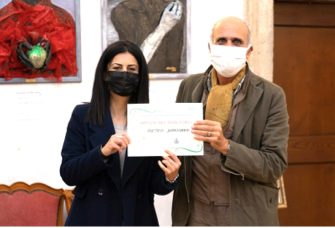 Premiato il maestro Pietro Sarandrea alla mostra di pittura “Visioni parallele”