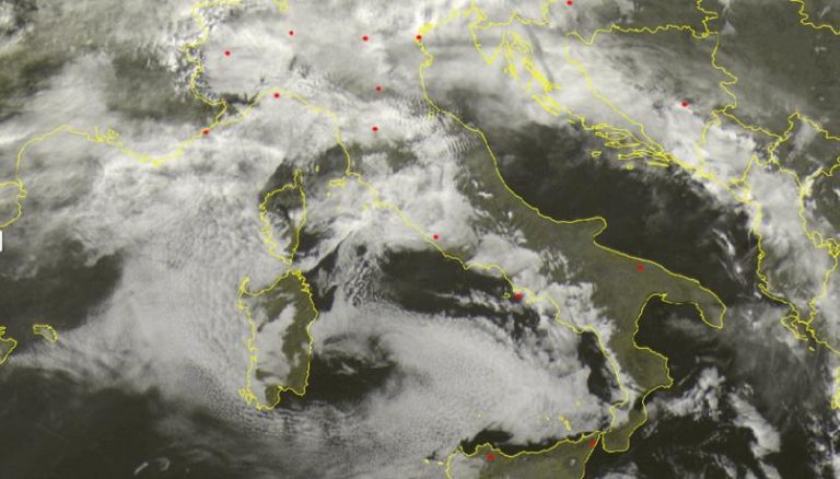 Meteo: in arrivo una perturbazione fredda dall’Atlantico sull’Italia