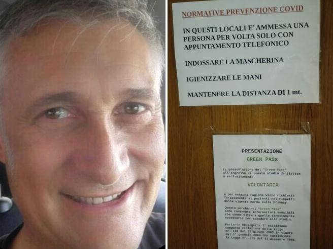 Biella, il dentista con il braccio finto si è vaccinato ed ha riaperto lo studio