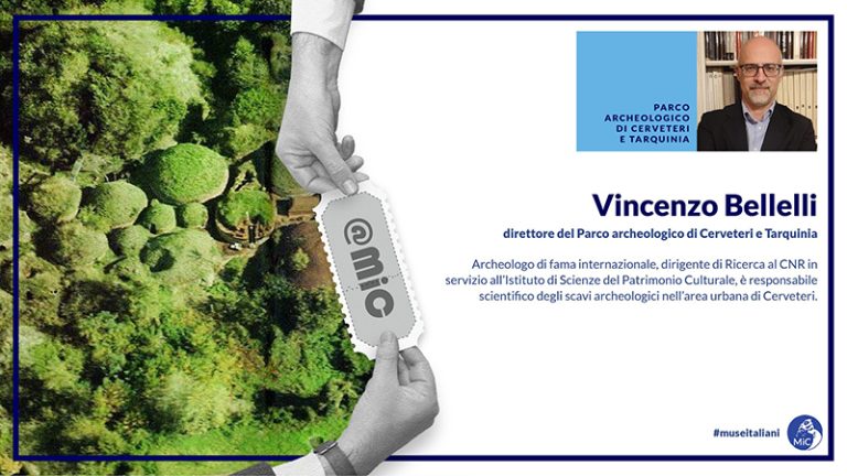 L’archeologo Vincenzo Bellelli è il nuovo Direttore del Parco Archeologico Cerveteri-Tarquinia