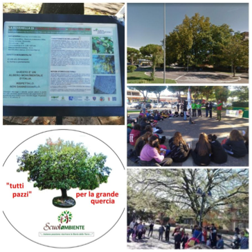 All’ombra della grande Quercia: intervento delle classi 2B e 2D dell’Istituto Giovanni Cena