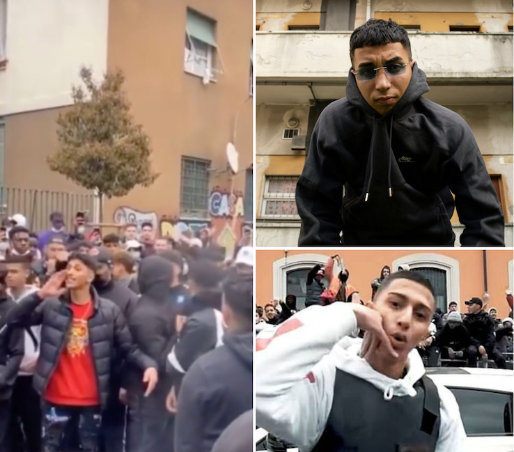 Milano, arrestato per rapine e violenze i rapper Baby Gang e Neima Aizza