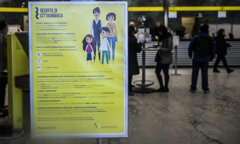 Reddito di cittadinanza: nei primi 3 anni sono stati erogati sostegni per 4,65 milioni di persone