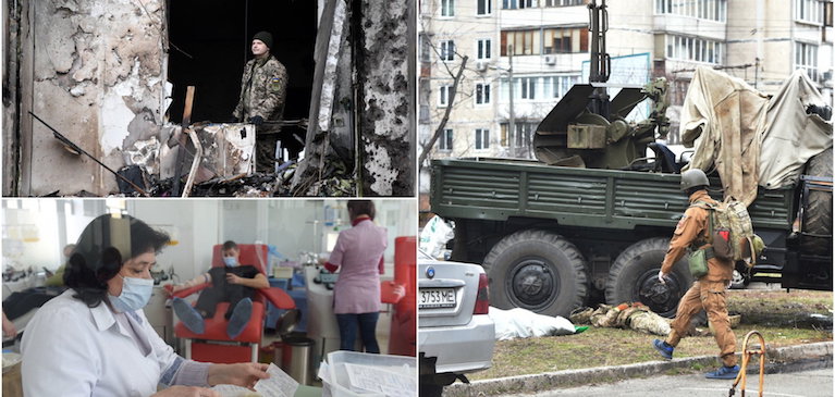 Guerra in Ucraina, la disperazione di Zelensky rivolta alla Ue: “Questa potrebbe essere l’ultima volta che mi vedete vivo”. Violenti combattimenti a Kiev