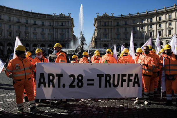 Superbonu, la protesta degli edili a Roma. Per l’Ance si rallenta la la crescita