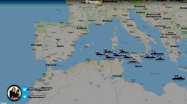 Crisi in Ucraina: la provocazione di Mosca: la flotta russa davanti le coste della Sicilia