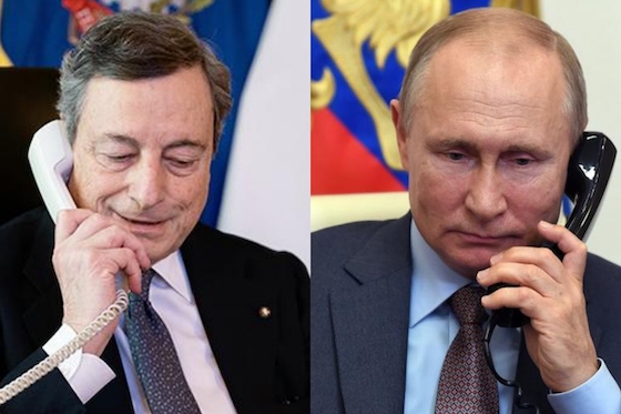 Crisi Russia-Ucraina, Putin ha invitato il premier Draghi a Mosca