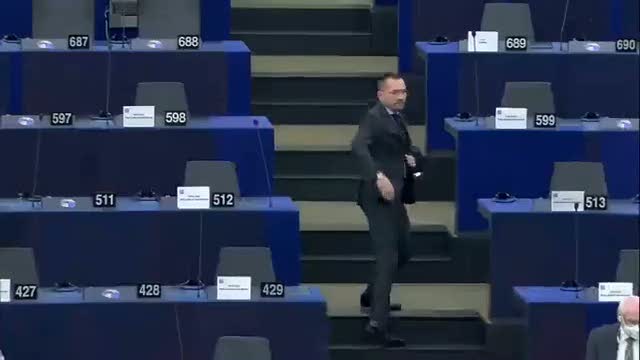 Strasburgo, saluto nazista all’Europarlamento. Durante il dibattito all’Assemblea Plenaria