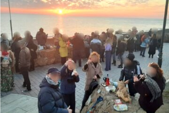 “No green pass”, l’aperitivo di protesta arriva a Ladispoli