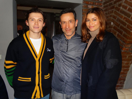 Roma, l’attore Tom Holland (L’uomo Ragno) è tornato nella Capitale con la fidanzata Zendaya