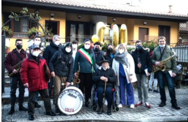 Tolfa festeggia Domenico Arcangeli che spegne 101 candeline