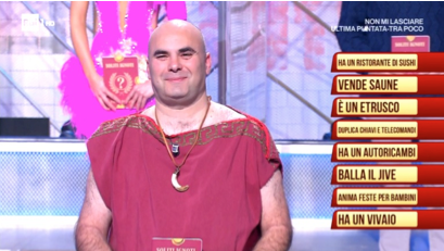 Giuseppe Giangreco, “l’etrusco” ai Soliti Ignoti