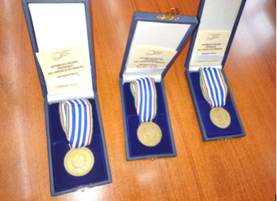 Il Sindaco di Cerveteri omaggia le Medaglie d’Oro degli internati e deportati nei lagher tedeschi