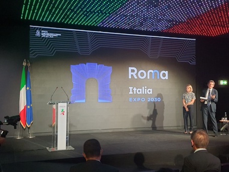 E’ un arco a ispirare il logo per Roma Expo 2030