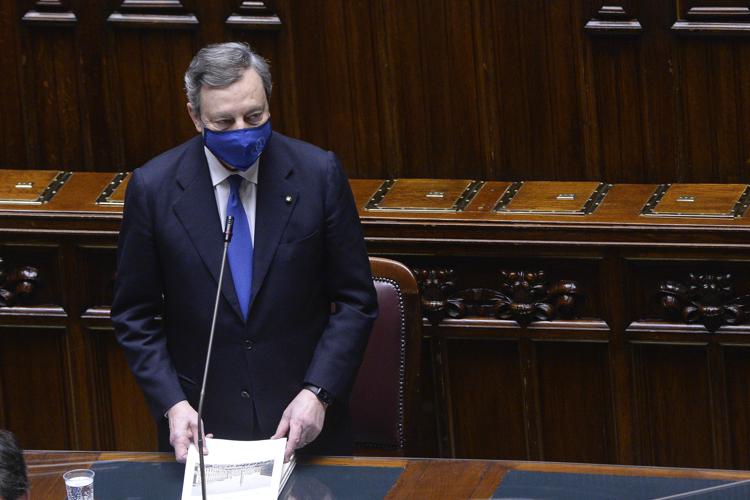 Il premier Mario Draghi in Parlamento: “L’Italia vuole l’Ucraina nell’Unione Europea”