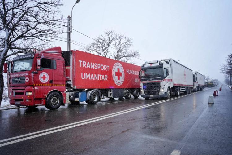 Guerra in Ucraina, giunti a destinazione i primi aiuti umanitari delle Croce Rossa italiana