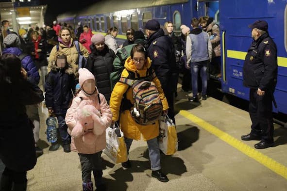 Guerra in Ucraina, da giovedì scorso sono arrivati in Polonia oltre 450mila profughi