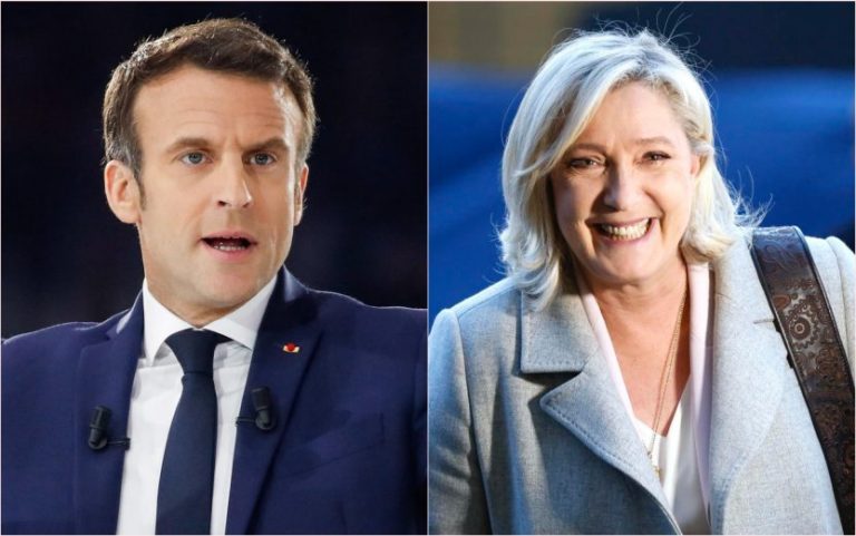 Francia, a pochi giorni dalle elezioni presidenziali Macron è in testa incalzato dalla Le Pen